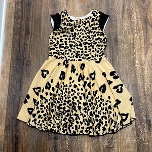 Tru Luv Leopard Print Dress